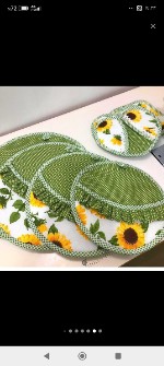 سرویس آشپزخانه پارچه ای