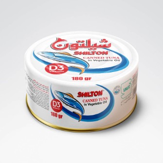 تن ماهی شیلتون 180 گرمی