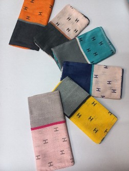 روسری نخی طرحدار