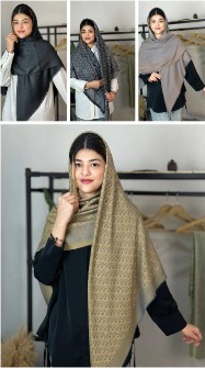 روسری ژاکارد لمه دو رو