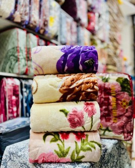 پتو زنبق گلدار