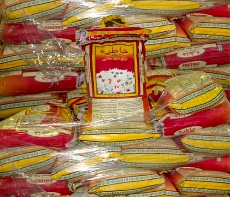 برنج پاکستانی خاطره طلایی سه دوخت درجه یک