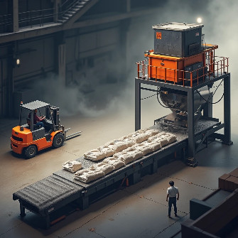 کیسه پرکن پودری ۴۰۰ کیسه در ساعت