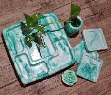 ظروف پذیرایی سنگ مصنوعی