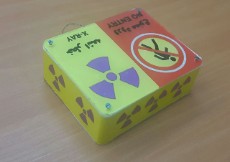 چراغ اخطار اشعه چراغ خطر رادیولوژی