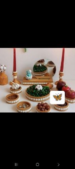 گلدان و هفت سین مینی‌مال