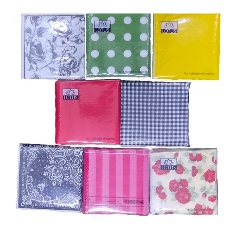 دستمال کاغذی سفره رنگی