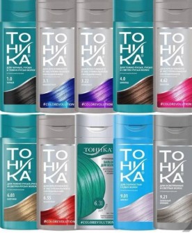 شامپو رنگساژ مو تونیکا