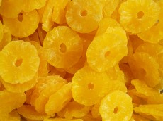 آناناس کمپوتی خشک درجه یک لوکس صادراتی